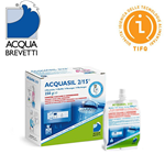 Acquasil 2/15 Confezione Di Ricarica Con 4 Sacche/Flaconi Da Gr. 250 Liquido Acqua Brevetti