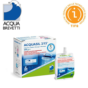 RICARICA ACQUASIL 1 LITRO ACQUABREVETTI ANTICALCARE PC104 ACQUASIL 2/1 –  Fornituregenerali