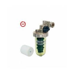 Dosatore / Decalficifatore In Polvere Slim By Pass da 1/2" con Flangia Venturi Rotaz. Passi 45°, Euroacque