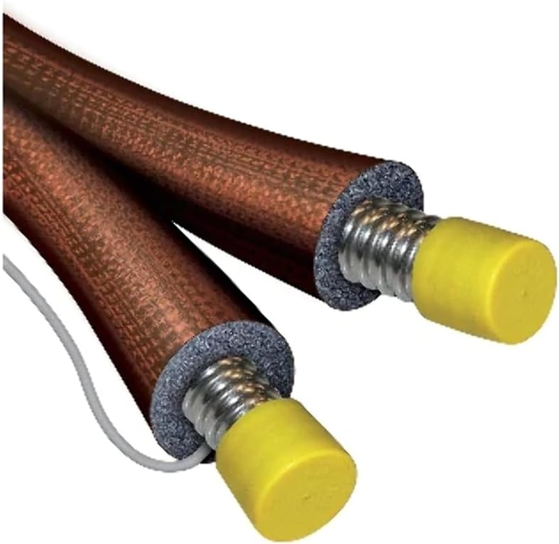 Twin solar system slim dn 20, spessore 9 mm, 10 mt, con tubo flessibile in acciaio e cavo sensore di temperatura. Vendita solo a rotolo, marca k-flex, Puglia Termica