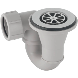 Piletta di scarico per Piatto doccia d-60 con griglia Uscita d-40 h 125 mm Geberit 150.071.21.1 Aeffe