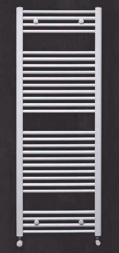 Scaldasalviette Aura, 630 watt, interasse 450, verniciato bianco ral 9016, marca Zendher, Puglia Termica