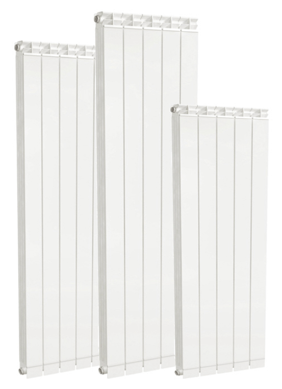 Garda dual 80, 900/4 elementi, radiatore in alluminio estruso con alette, marca Fondital, Puglia Termica