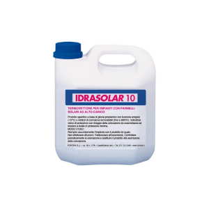 Idrasolar 10, antigelo premiscelato, 25kg, per il riempimento degli impianti con pannelli solari a circolazione naturale, piani - sottovuoto, con protettivi stabili fino a 300°, marca Foridra, Puglia Termica