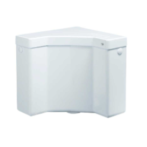 Cassetta a Zaino Angolare Monotasto in plastica Bianca CR Aeffe