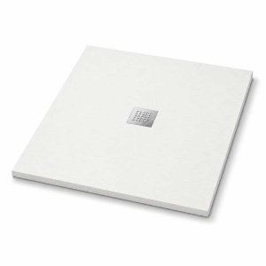 PIATTO DOCCIA QUADRATO "ULTRAFLAT" BIANCO 80 x 80 cm 