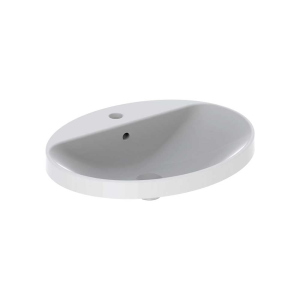 Lavabo a Incasso Soprapiano 50x45 cm CPR Ellisse  500.712.01.2