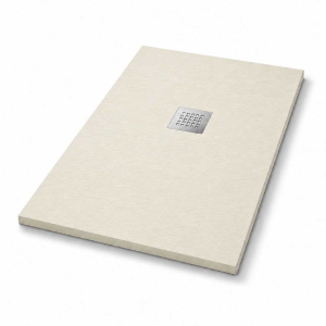 PIATTO DOCCIA 70 x 140 cm H 3 "ULTRAFLAT" CRETA 