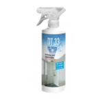 DT 33 Anticalcare ed Antigoccia, Detergente, Box doccia in Cristallo e In Acrilico Ml. 500, Tecnoline