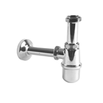 Sifone in Ottone a Bottiglia da 11/4" per Lavabo, Tea Omp